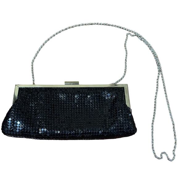 La Regale Handbags - Black Sparkle Evening Clutch La Regale